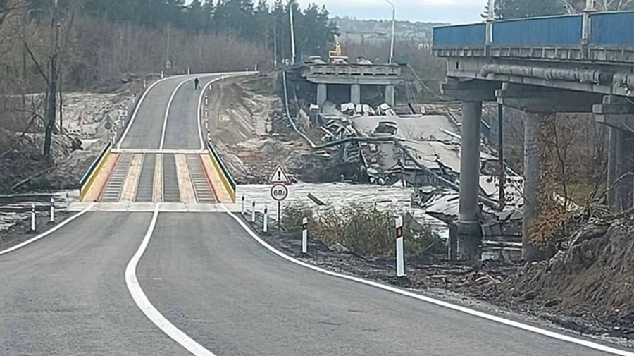 Завышенные цены на бетон: служба проверяет смету восстановления моста в Изюме