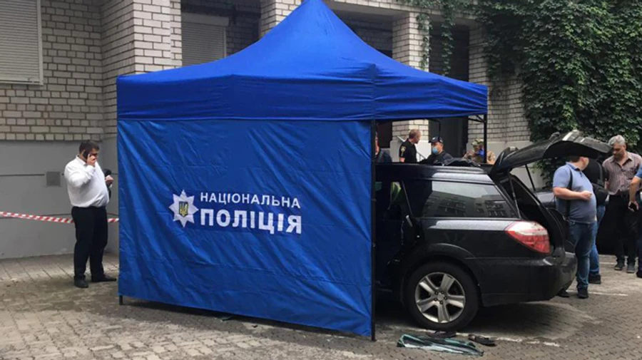 В авто взорвалась страйкбольная граната: есть пострадавший