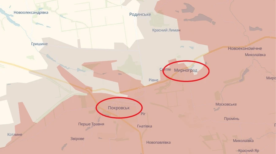 Россияне захватили новые территории в Покровске и Мирнограде – DeepState