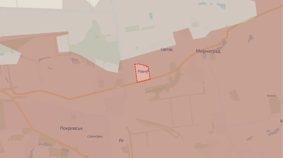 Росіяни захопили Рівне під Покровськом – DeepState