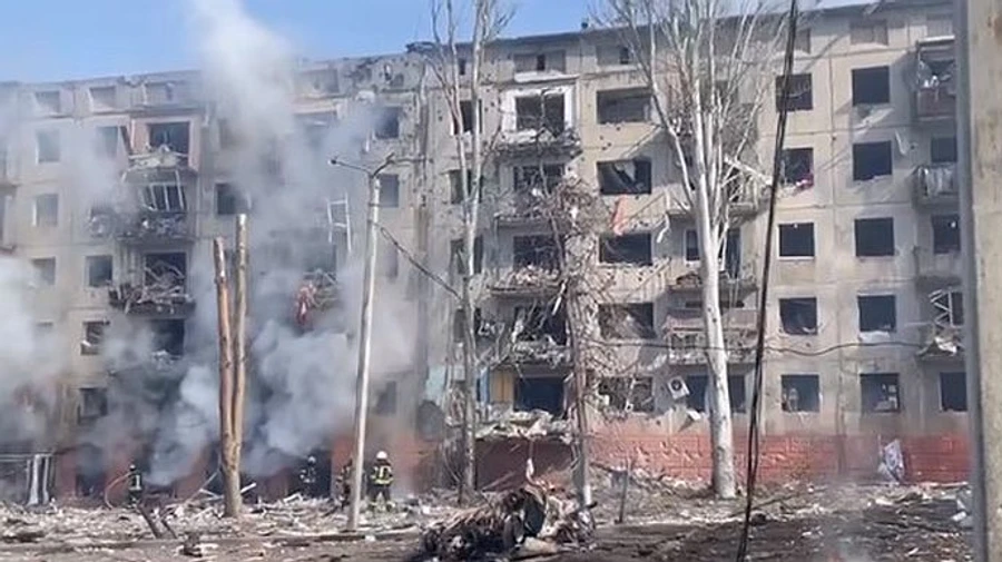 Russian troops fired on Kramatorsk: 2 people are dead and 6 injured