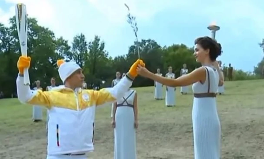 У Греції запалили олімпійський вогонь