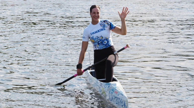 Ukrainian rower Liudmyla Luzan claims her fourth gold at Euro 2026 canoe sprint championships