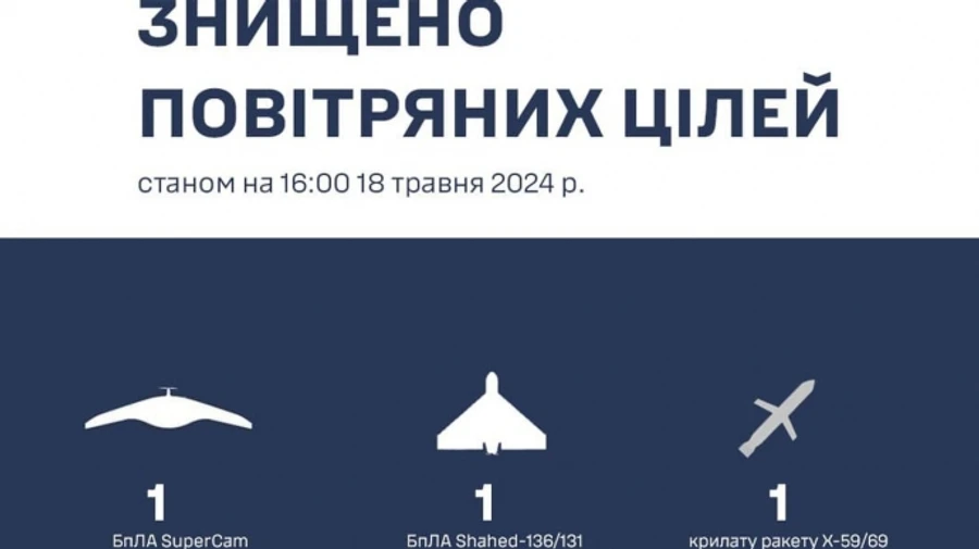 Біля Кривого Рогу збили ворожу ракету