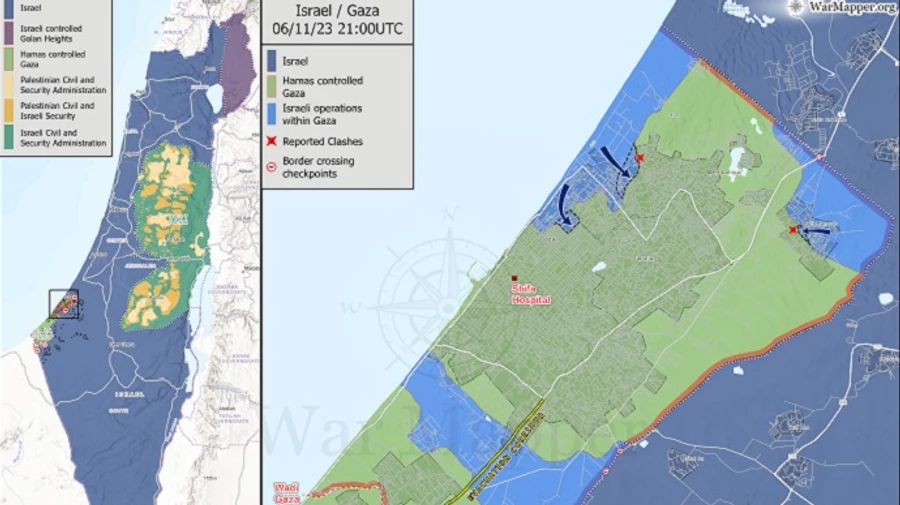 Израиль продвинулся вглубь города Газа и разрушает тоннели