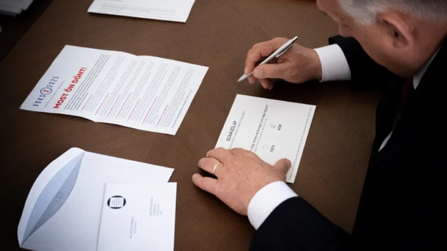 Орбан проголосовал против Украины в Евросоюзе в инициированном им опросе