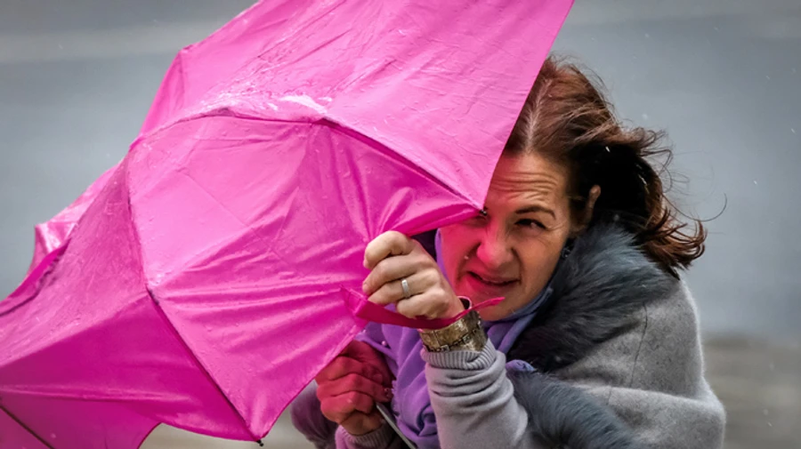 Киевлян предупреждают о сильном ветре – первый уровень опасности