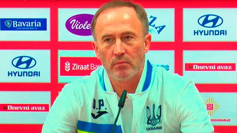Это была игра на результат – тренер сборной Украины по футболу