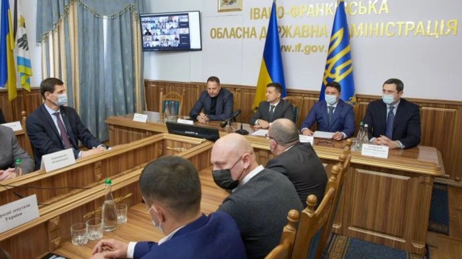 Зеленский представил Ивано-Франковщине нового главу ОГА