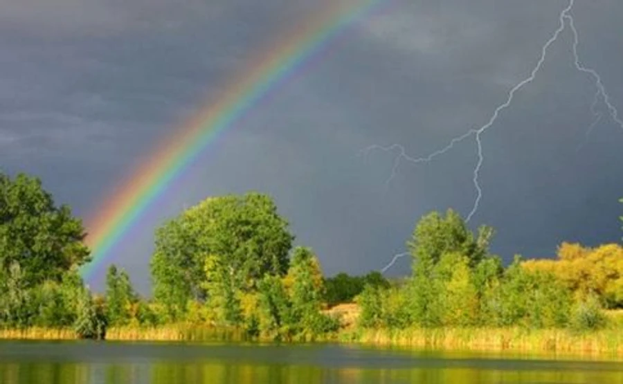 Сначала на западе, а затем по всей Украине дожди, но и потепление