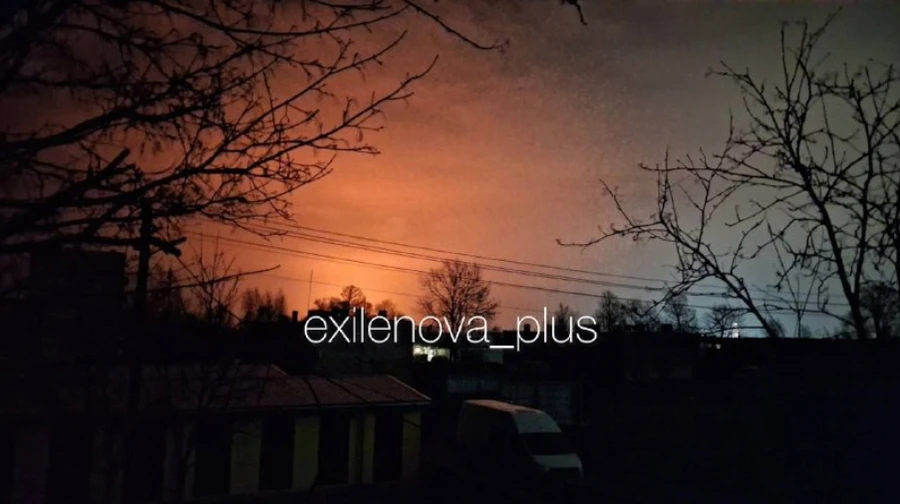 Ленінградську область РФ атакували дрони: у порту Усть-Луга спалахнула пожежа