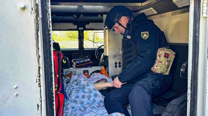 Two women injured in Russian drone attack on Kherson city centre