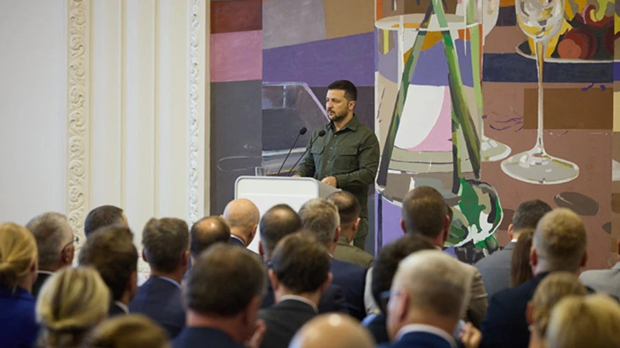 Zelenskyy speaks in Danish parliament: All under threat if Ukraine does not prevail 