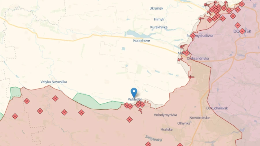 Russian forces may soon launch assault on Vuhledar