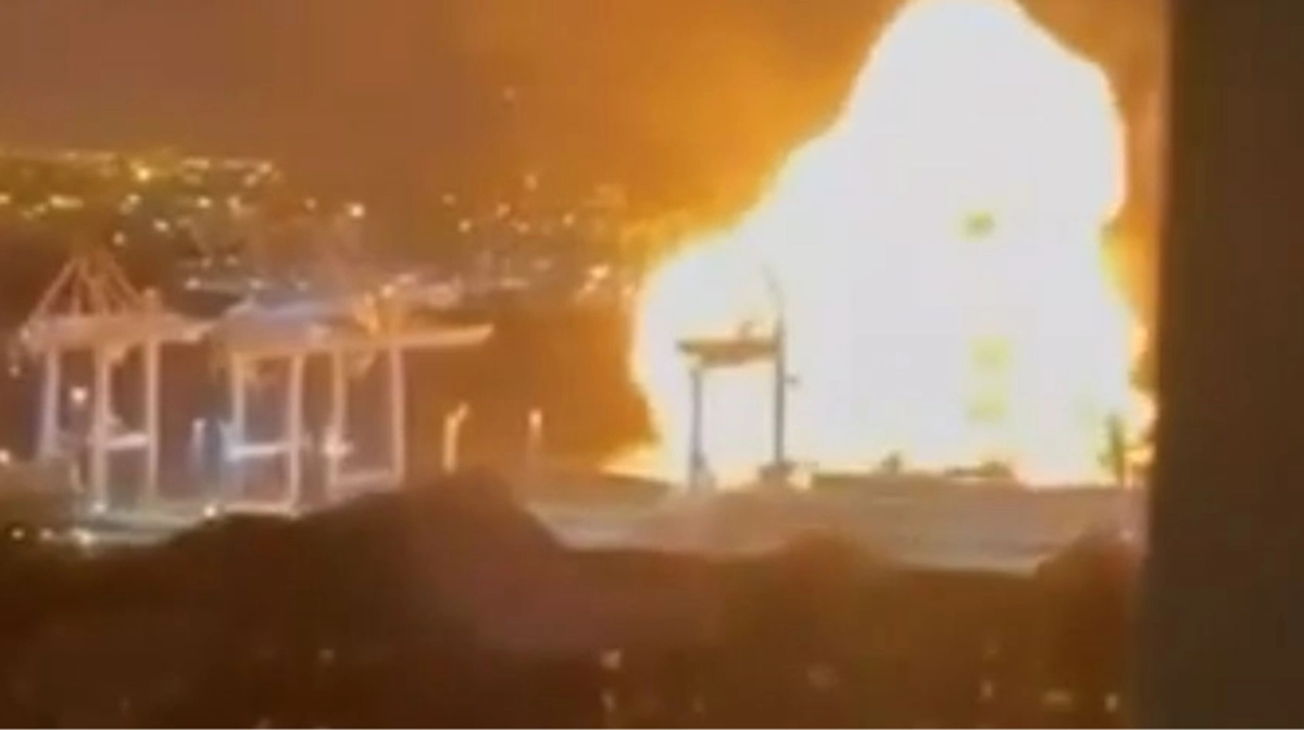 Ukrainian drones hit warships and oil terminal in Russia's Novorossiysk – Ukrainska Pravda sources