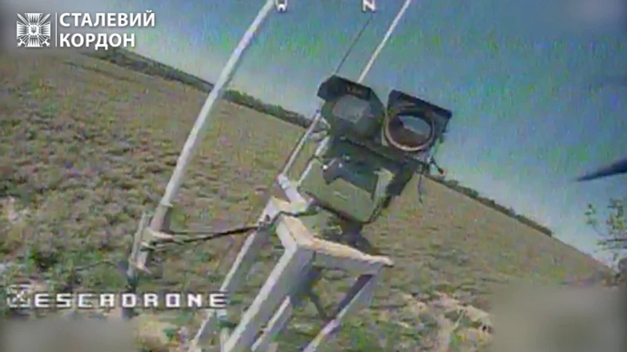 Бойцы Стального кордона ослепили очередное око мордора РФ