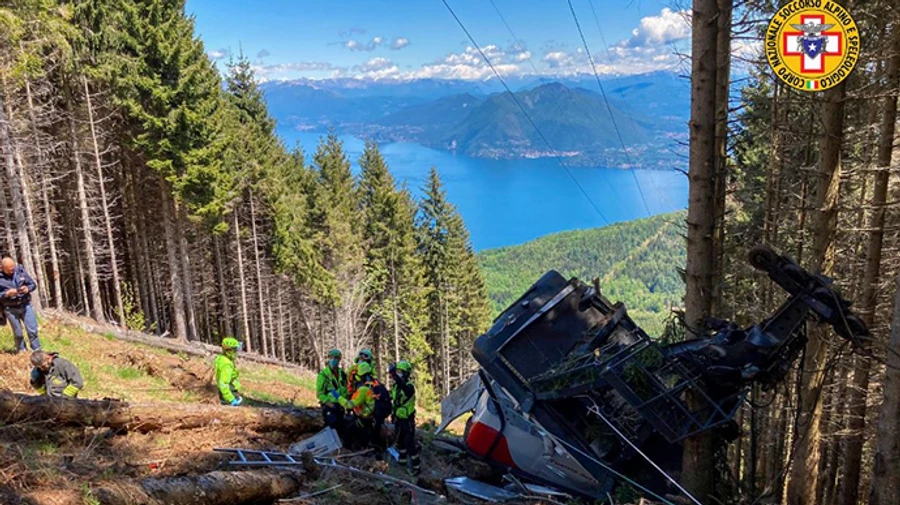 Число жертв обрыва кабины в Италии возросло до 14, есть иностранцы