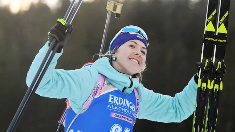 Джима выиграла первую медаль для сборной Украины по биатлону в сезоне