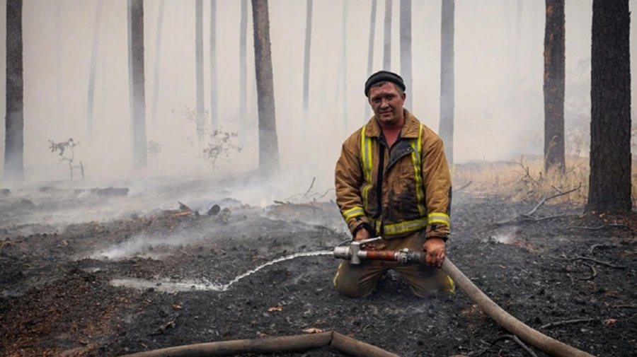 Спасатели потушили все пожары в Луганской области