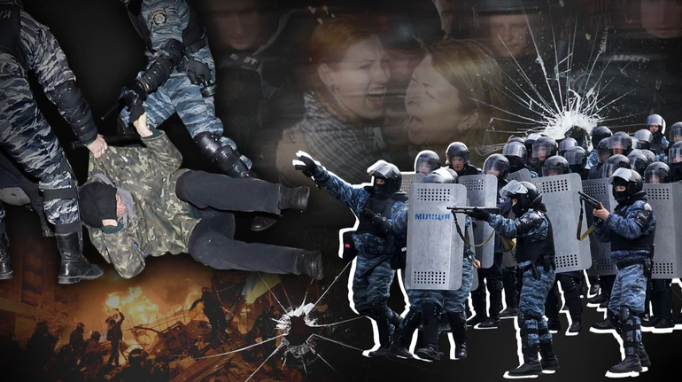 Избиения, похищения людей, убийства на Майдане. Чем известна Черная рота