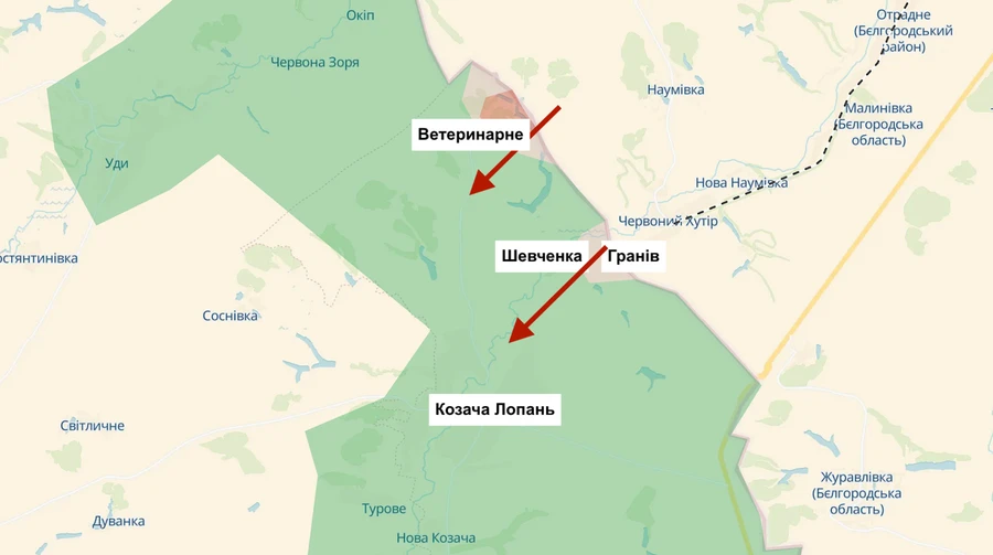 Россияне проникают через границу в Харьковской области и уже замечены в Казачьей Лопане – УП