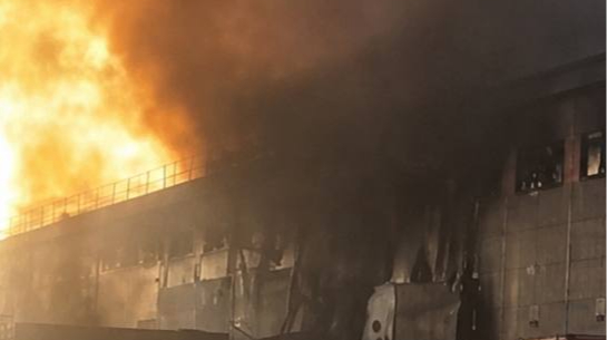 Росіяни зруйнували сортувальний термінал "Нової пошти" у Полтаві