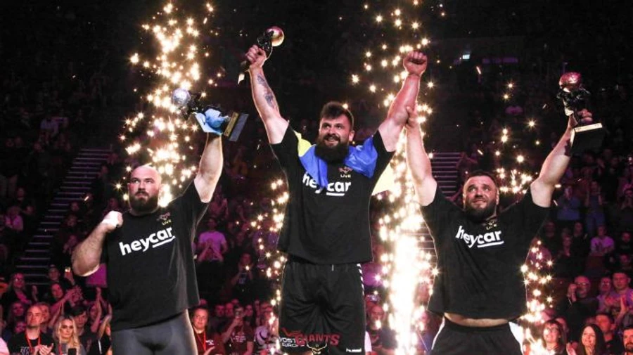 Український стронгмен Кордіяка здобув титул найсильнішої людини Європи