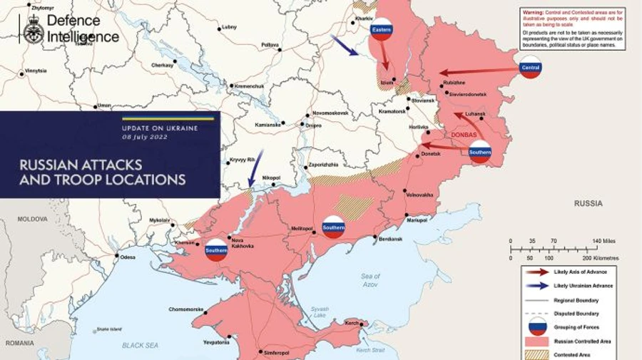 Британская разведка: отсутствие пауз и истощение – одна из самых больших проблем войск РФ