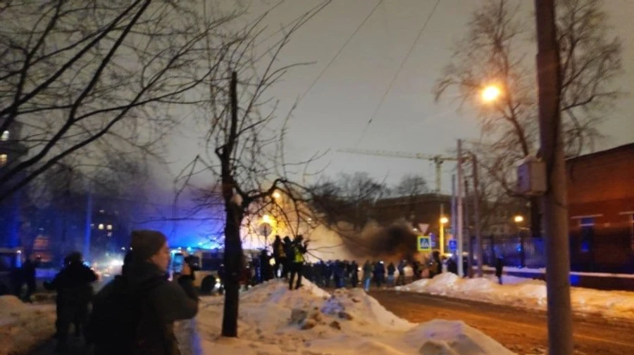 В Москве продолжаются столкновения у изолятора, где держат Навального