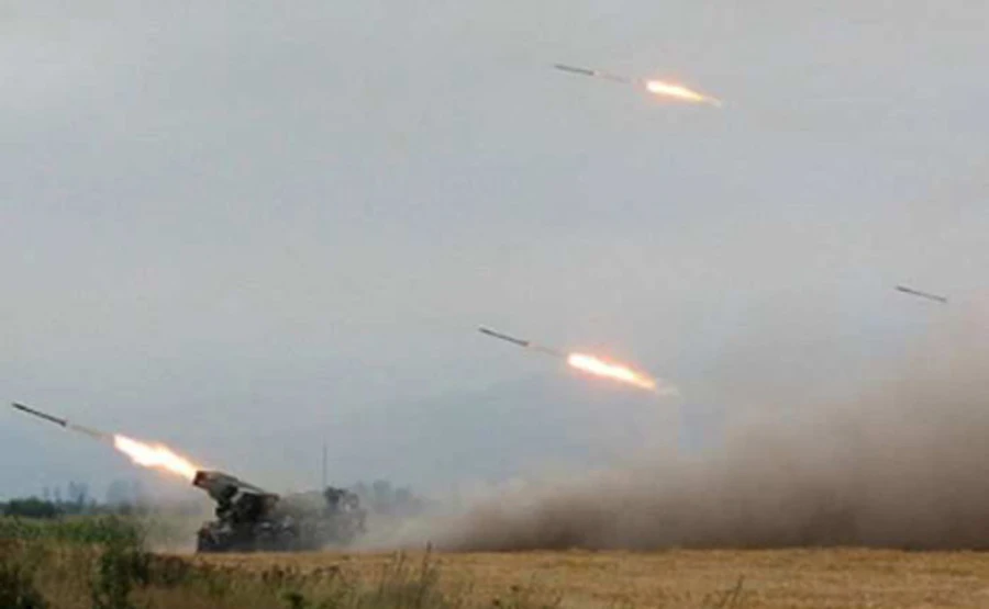 Боевики обстреляли Градами поселок в Донецкой области