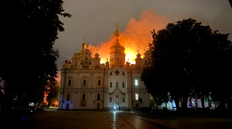 Russian drone strike on Kyiv's Caves Monastery was deliberate – OSINT analysis, photos