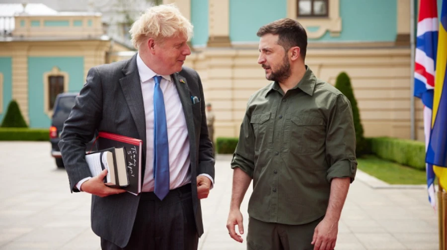 Зеленский поздравил своего друга Джонсона с днем ​​рождения в Instagram