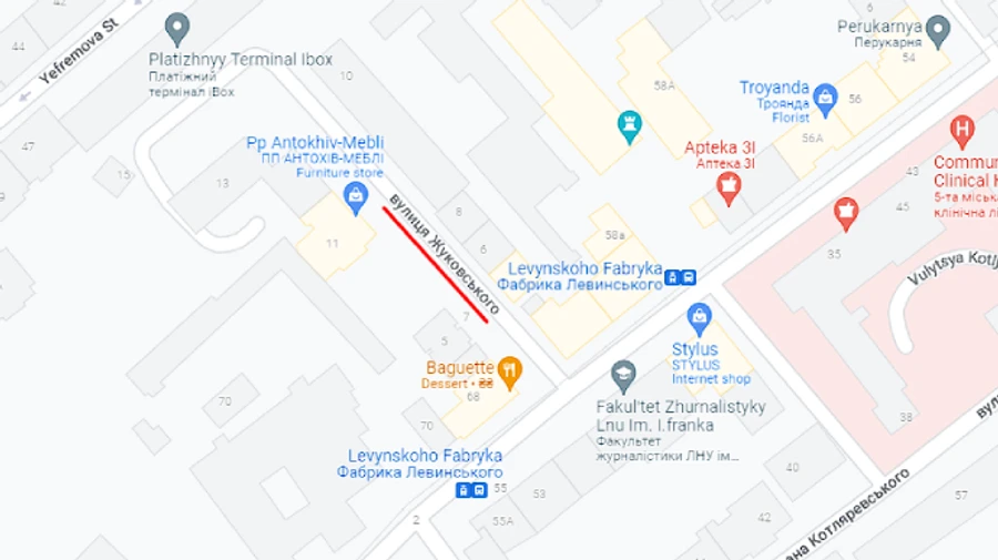 Львовские улицы также дерусифицируют