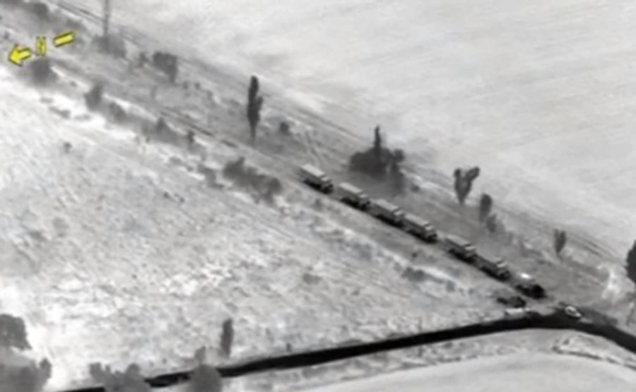 В ОБСЕ заметили, как из РФ на Донбасс ночью сновали колонны грузовиков