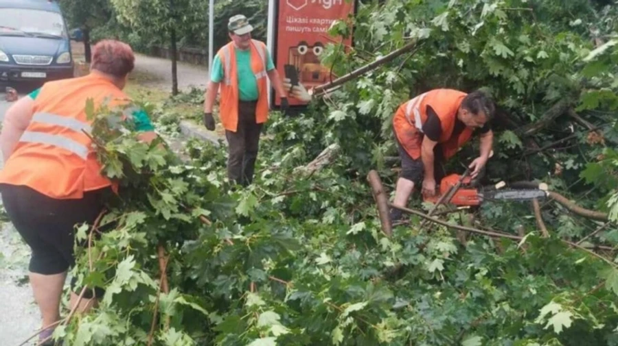 У Києві через негоду постраждали п'ять людей, серед них – 13-річна дівчинка