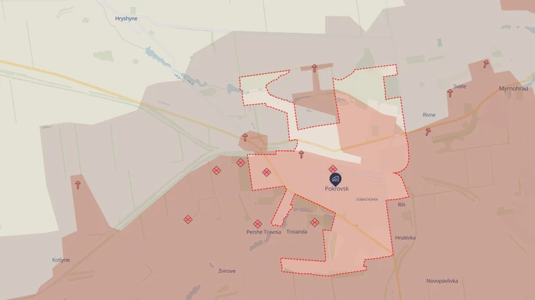 Russians advance in Pokrovsk and near two other cities – DeepState