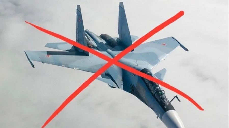 Российский истребитель Су-30 разбился в Крыму