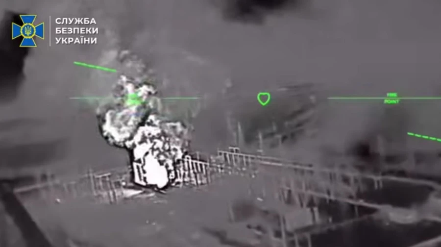 Ukrainian drone strikes stop Alchevsk steel plant in occupied Luhansk Oblast