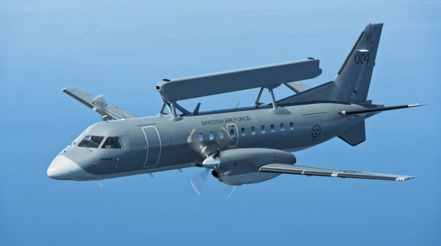 Swedish-supplied ASC 890 early warning aircraft has been conducting combat missions in Ukraine, says Kyiv