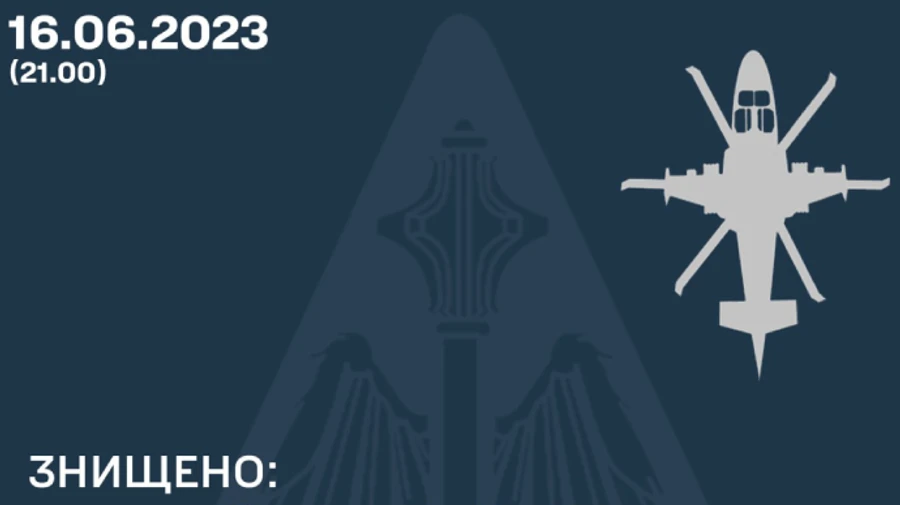 Air Forces destroyed a Russian Ka-52 helicopter