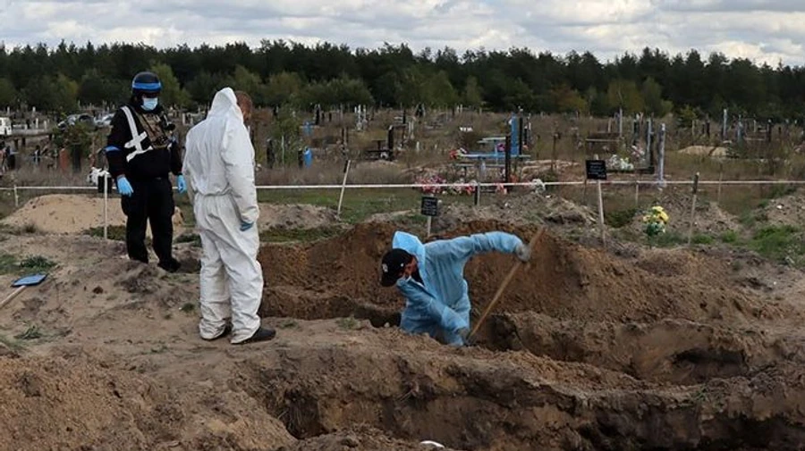 У звільненому Лимані поліція ексгумувала тіла 5 вбитих дітей