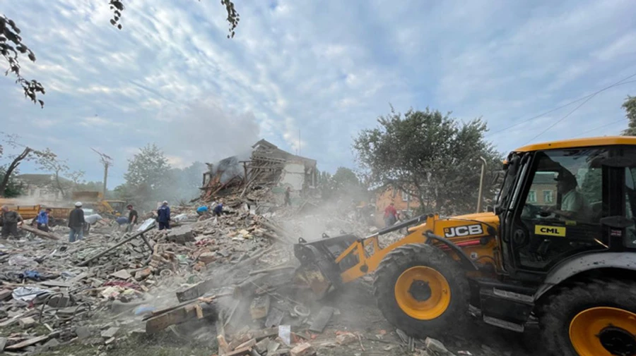 Russian armed forces hit Chuhuiv: there are fatalities