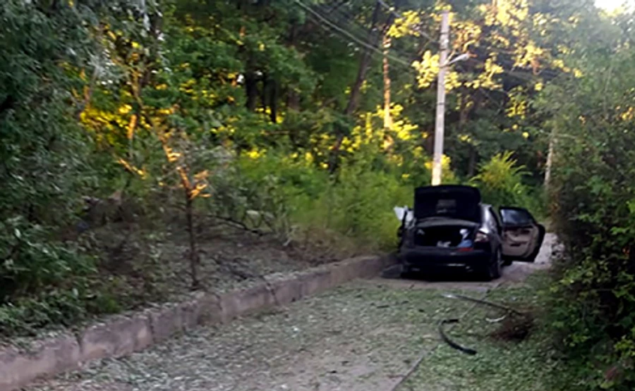 В Харькове взорвалось авто директора фармкомпании Здоровье - СМИ