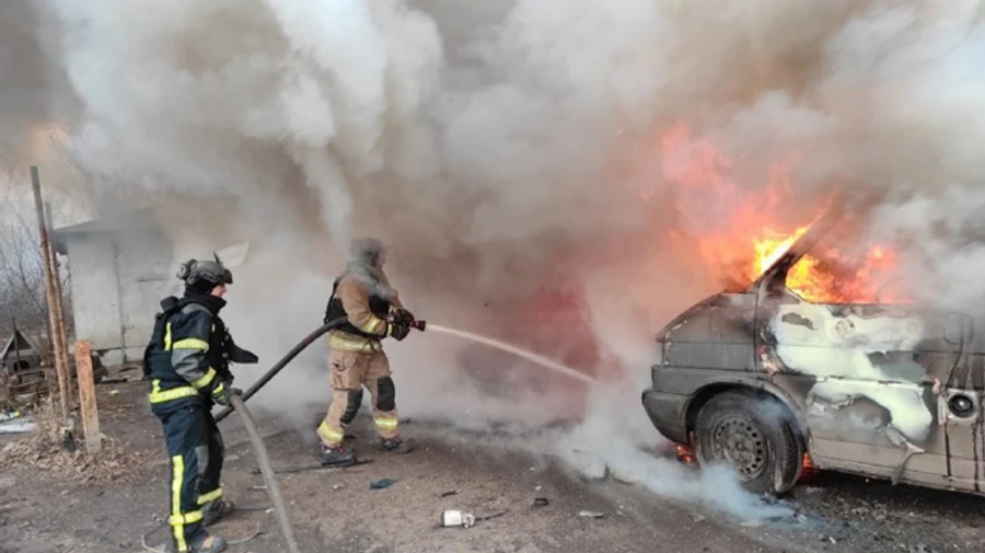 Russians strike Rodynske in Donetsk Oblast, killing two people – photos