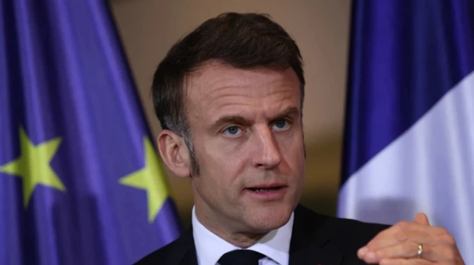 Macron says it's not France's place to teach Ukraine about anti-corruption