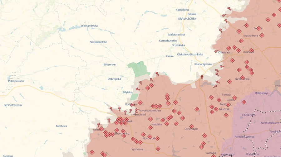 Russian forces advance further in Donetsk Oblast – DeepState