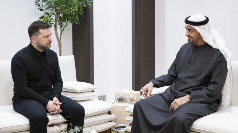 Зеленский: Украина заключает соглашения с тремя странами Ближнего Востока, речь об участии в их войне не идет