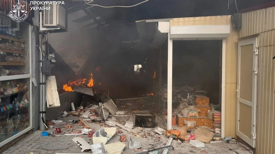 Five killed and almost 20 injured in Russian strike on market in Nikopol