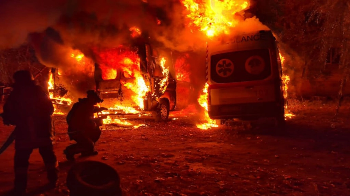 One dead and four injured in Russians attack on Kramatorsk – photos