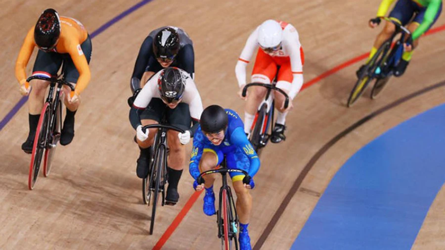Одразу дві українки виступили у фіналі велотреку Олімпіади